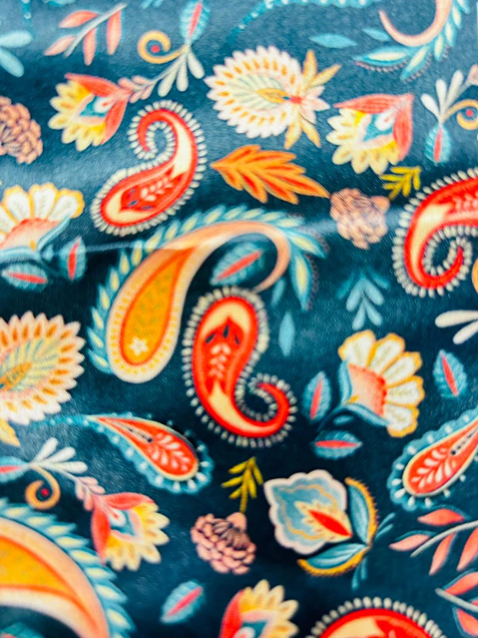 Poly satin digital print