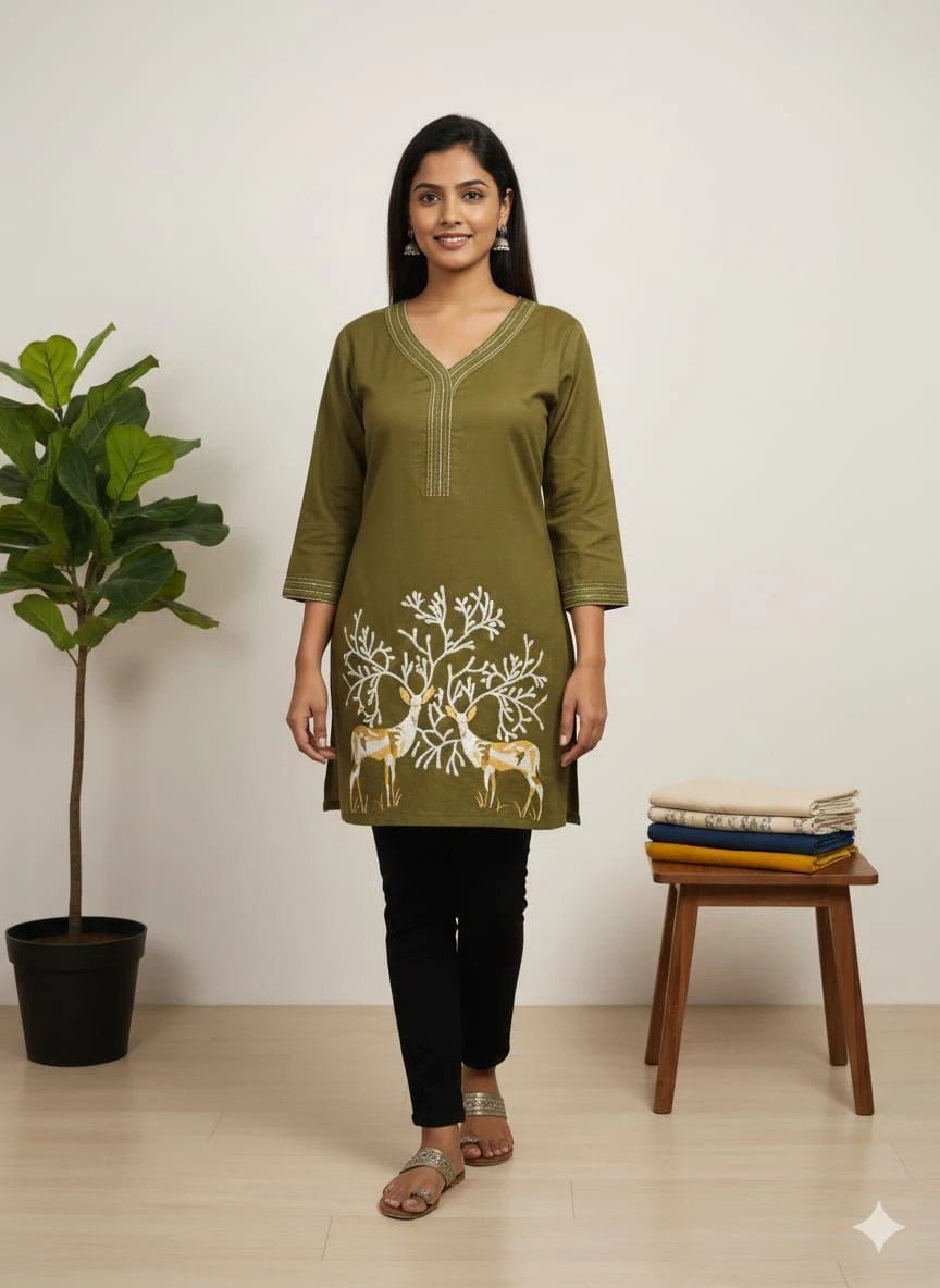Cotton Fabric Kurti