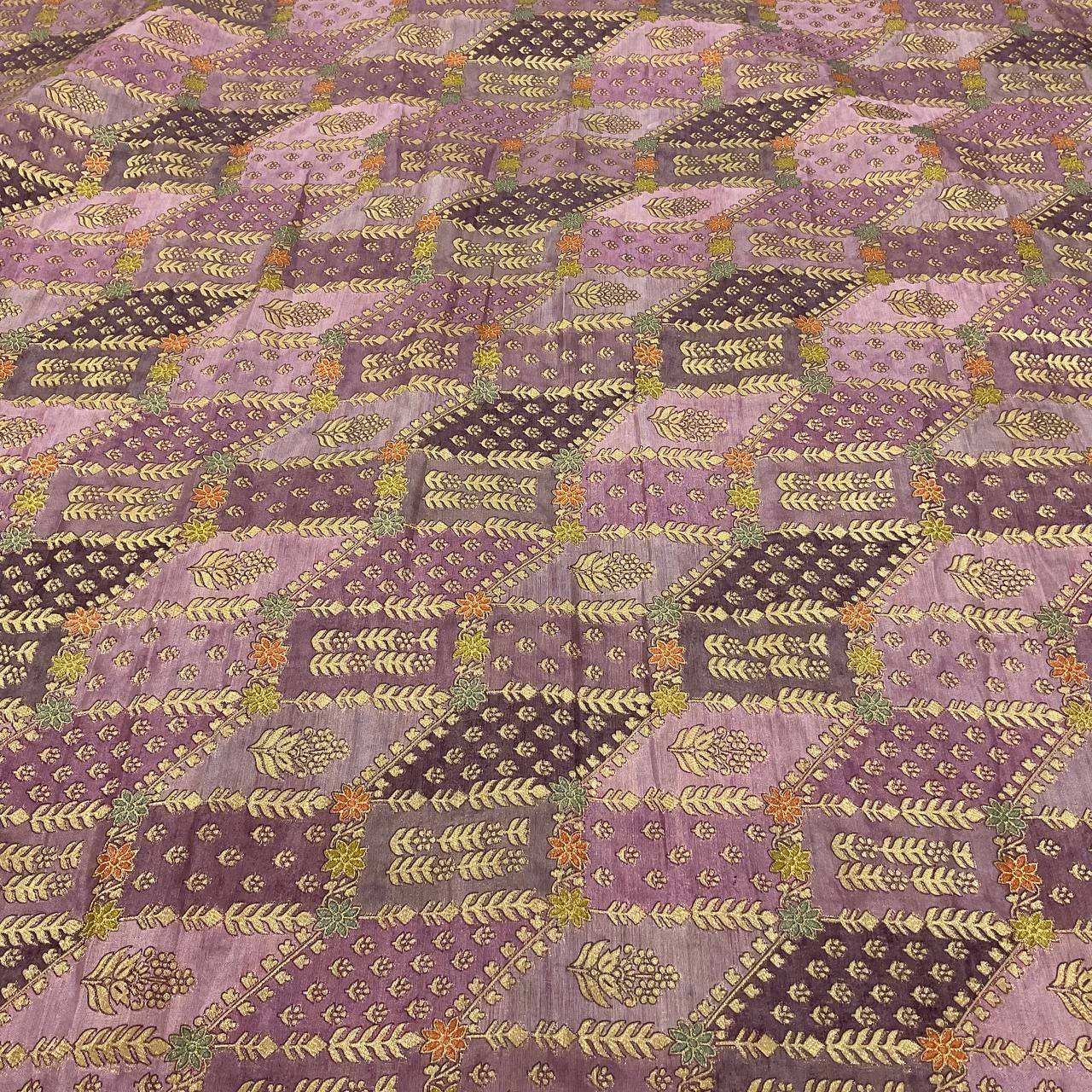 Russian-Silk Jacquard Fabric