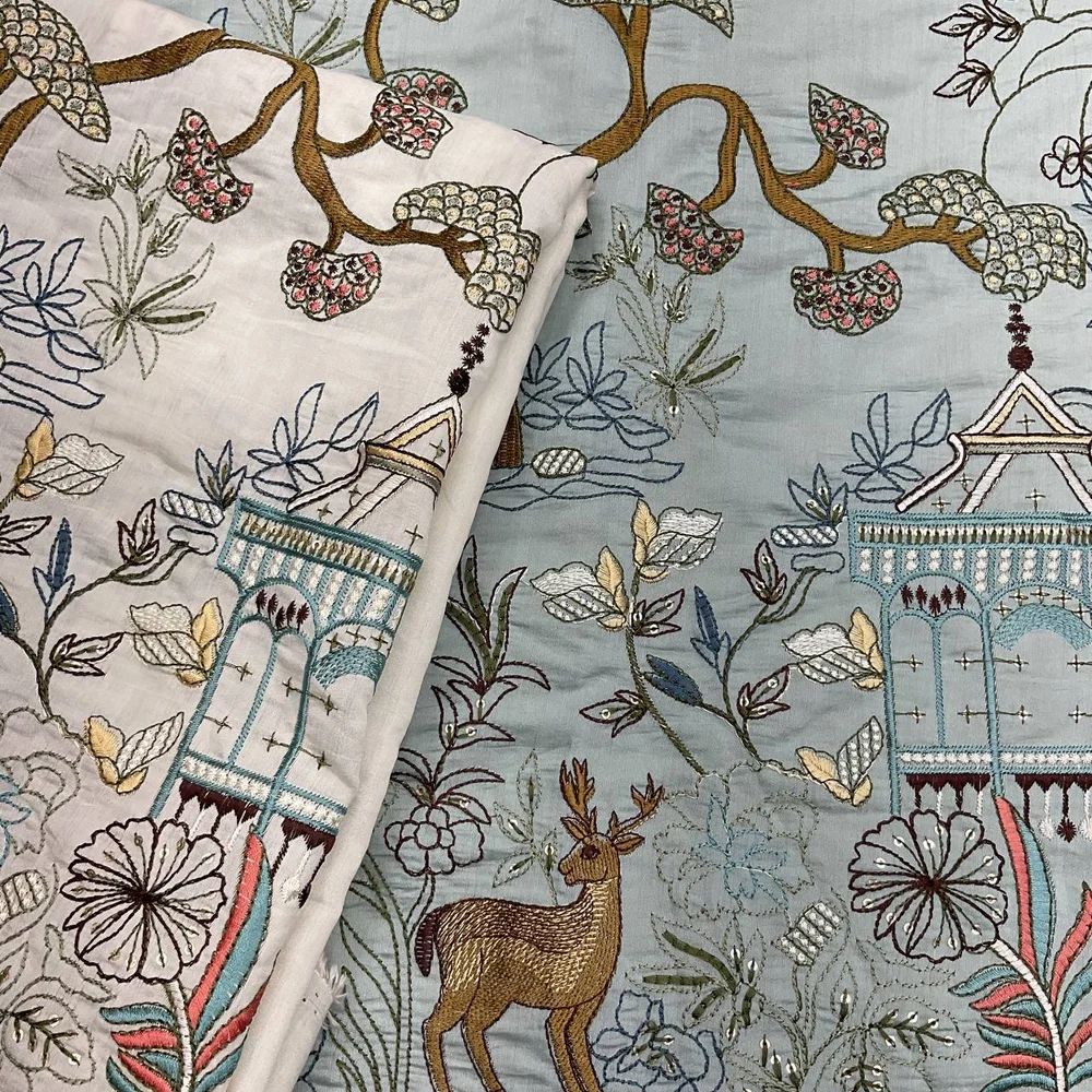Embroidered Fancy Fabric