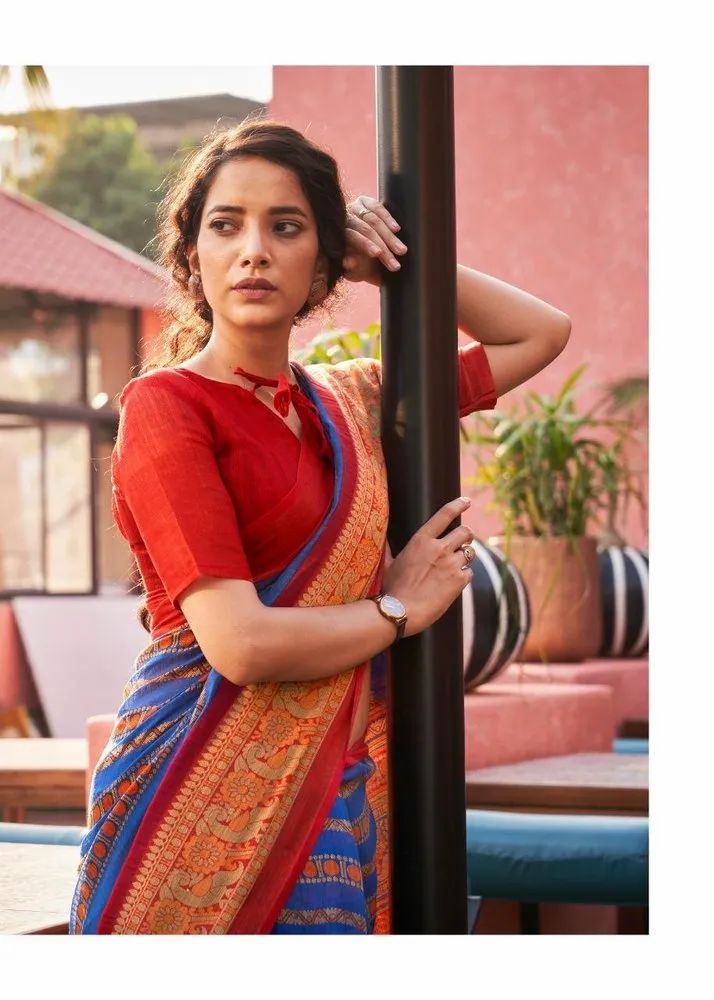 Pattu Cotton Saree