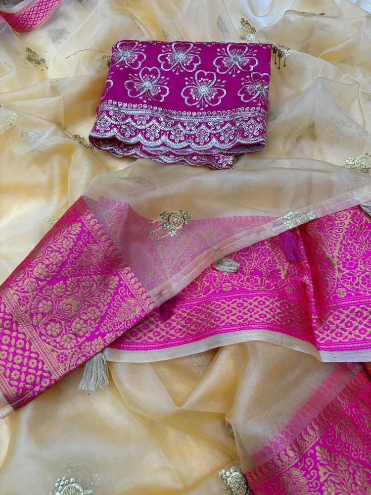 Fancy Organza Saree
