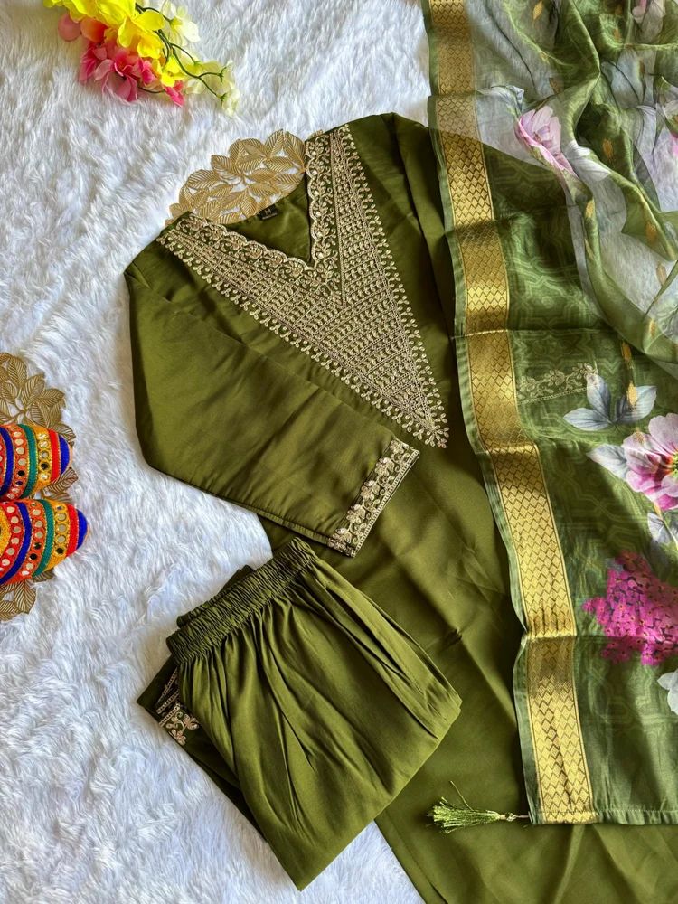 Silk Kurta Set