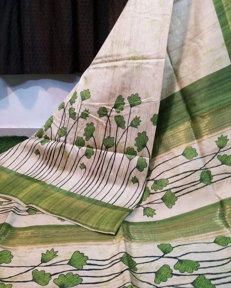 Soft Tussar Silk Saree