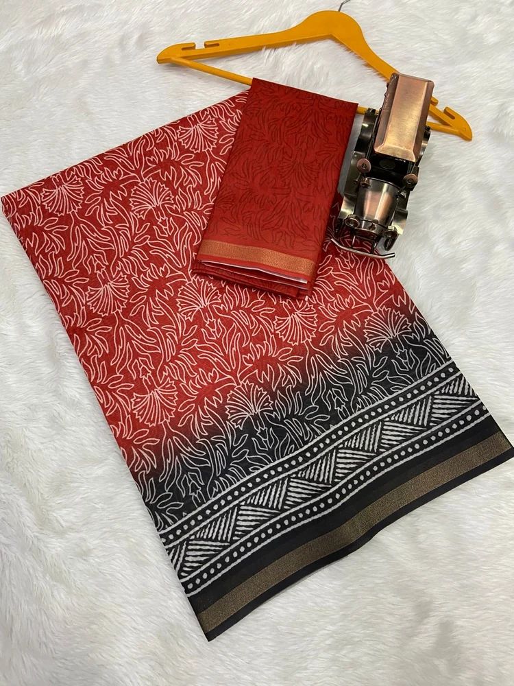 Chanderi Soft Silk Saree