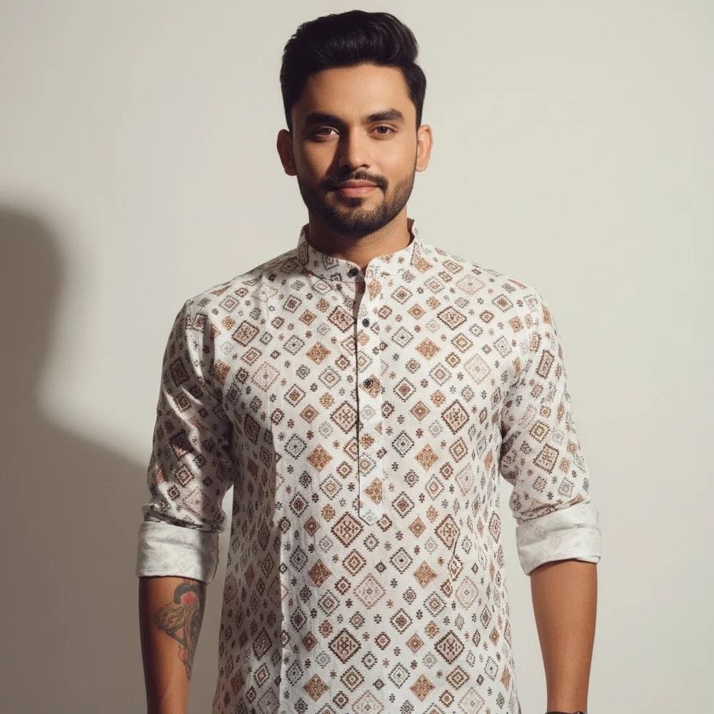 Men Short Kurta