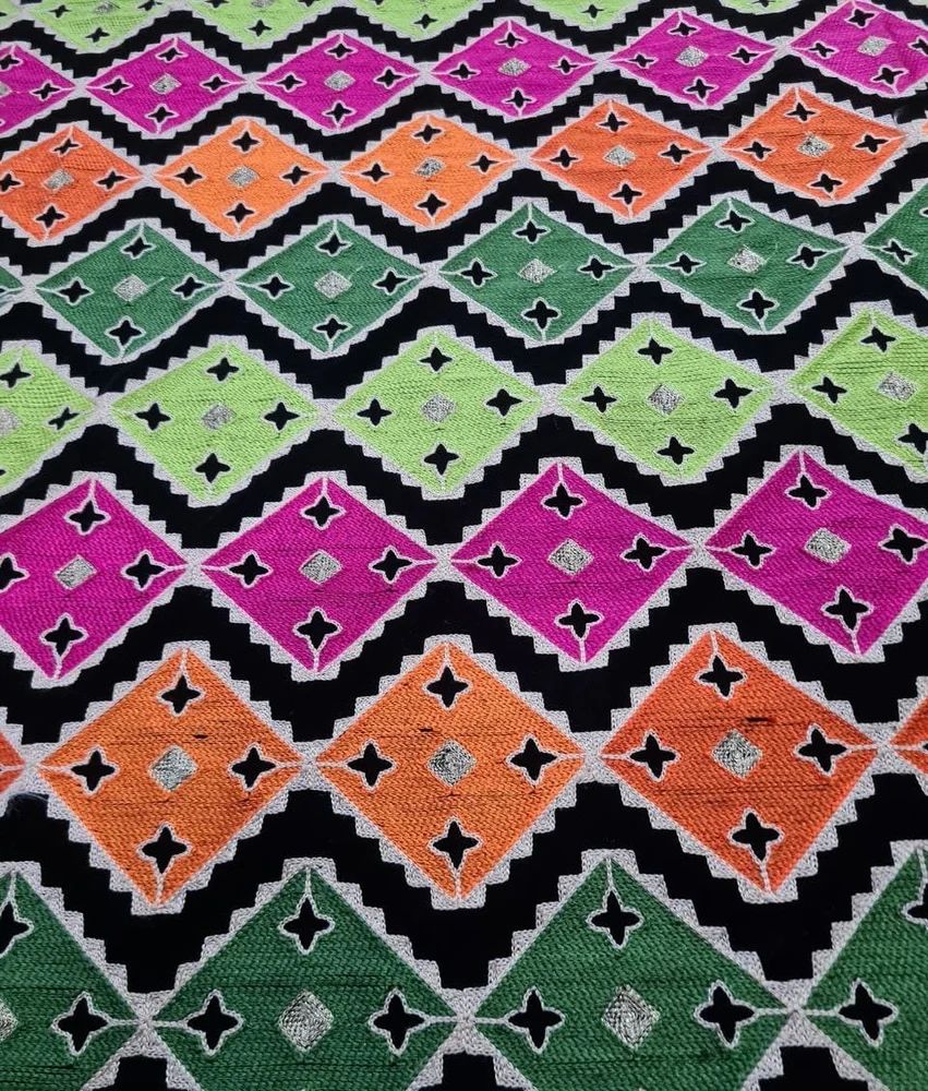 Cotton flex embroidery fabric