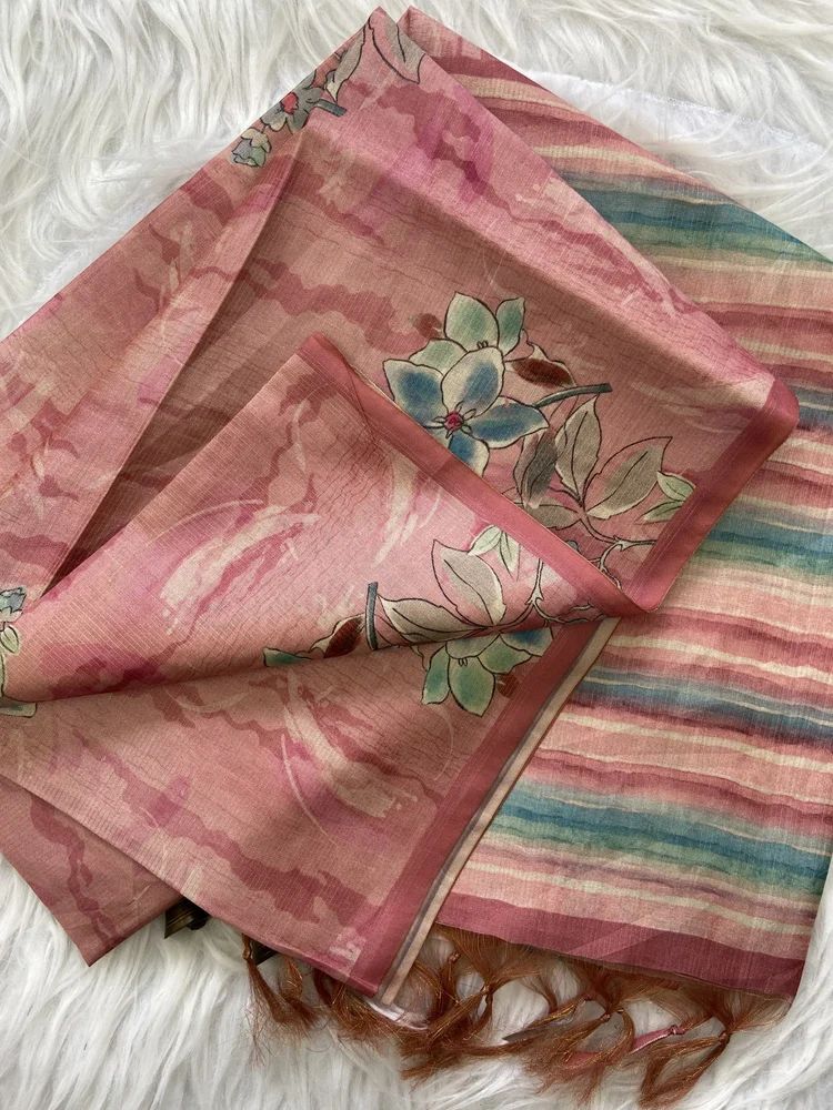 Soft Tussar Silk Saree
