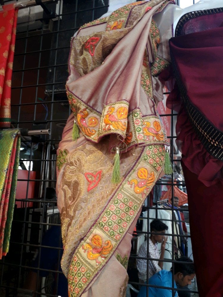 Hand Embroidered Saree