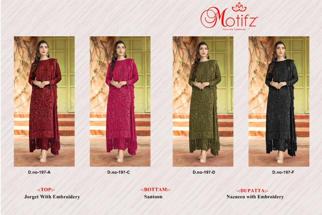 Faux GEORGETTE WITH HEAVY EMBROIDERED