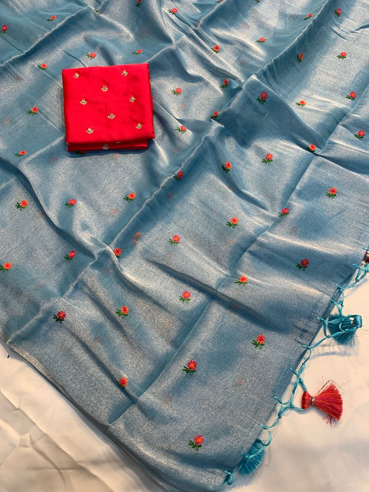 Linen Saree