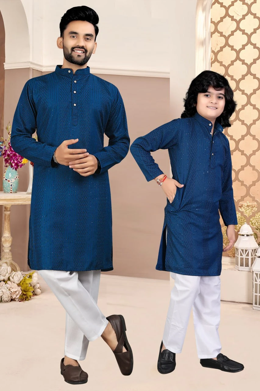 Kurta Fabric🥼- cotton with croshet work🧶🧶