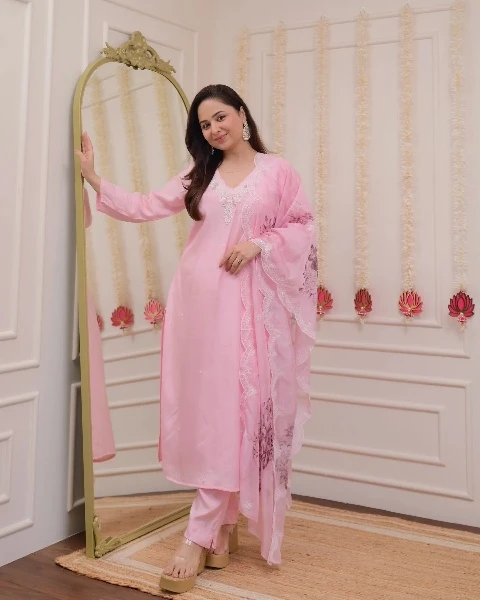 Pure Viscose Chanderi Silk