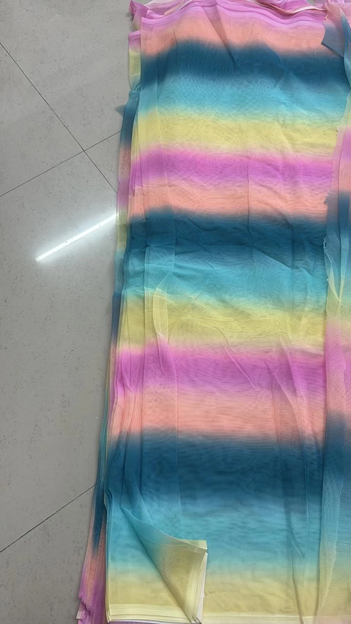 Poly Mesh Printed Fabric
