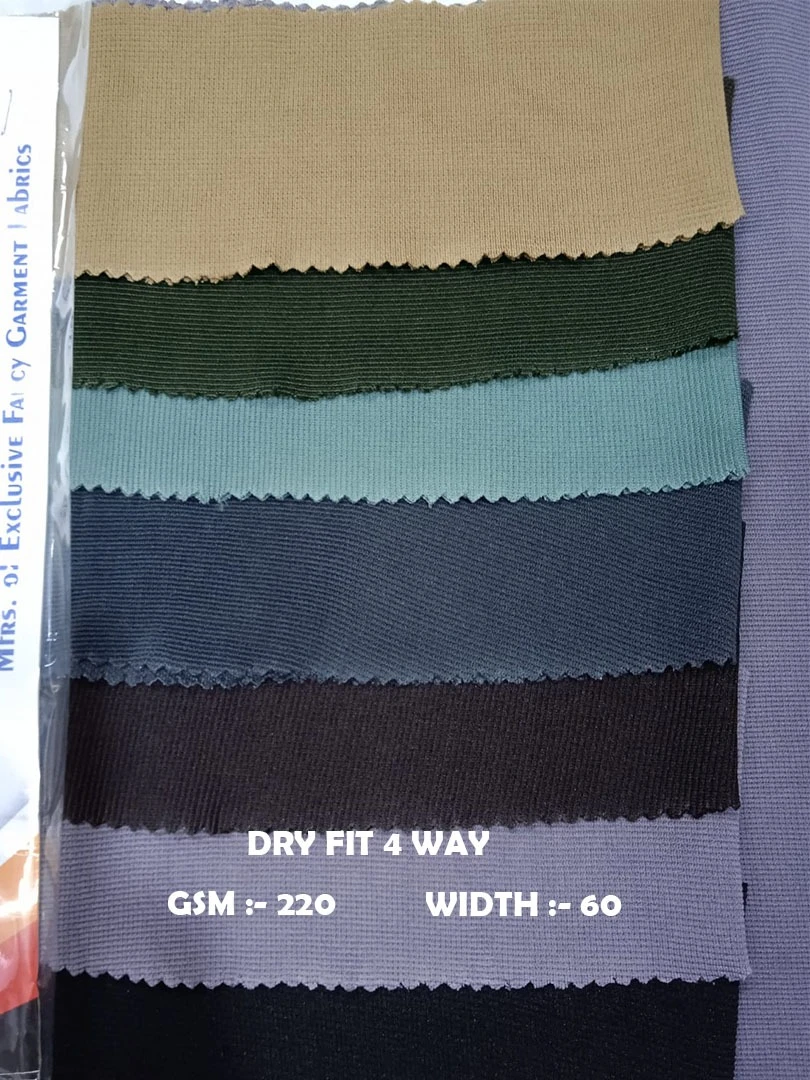 Dry Fit 4 Way Fabric