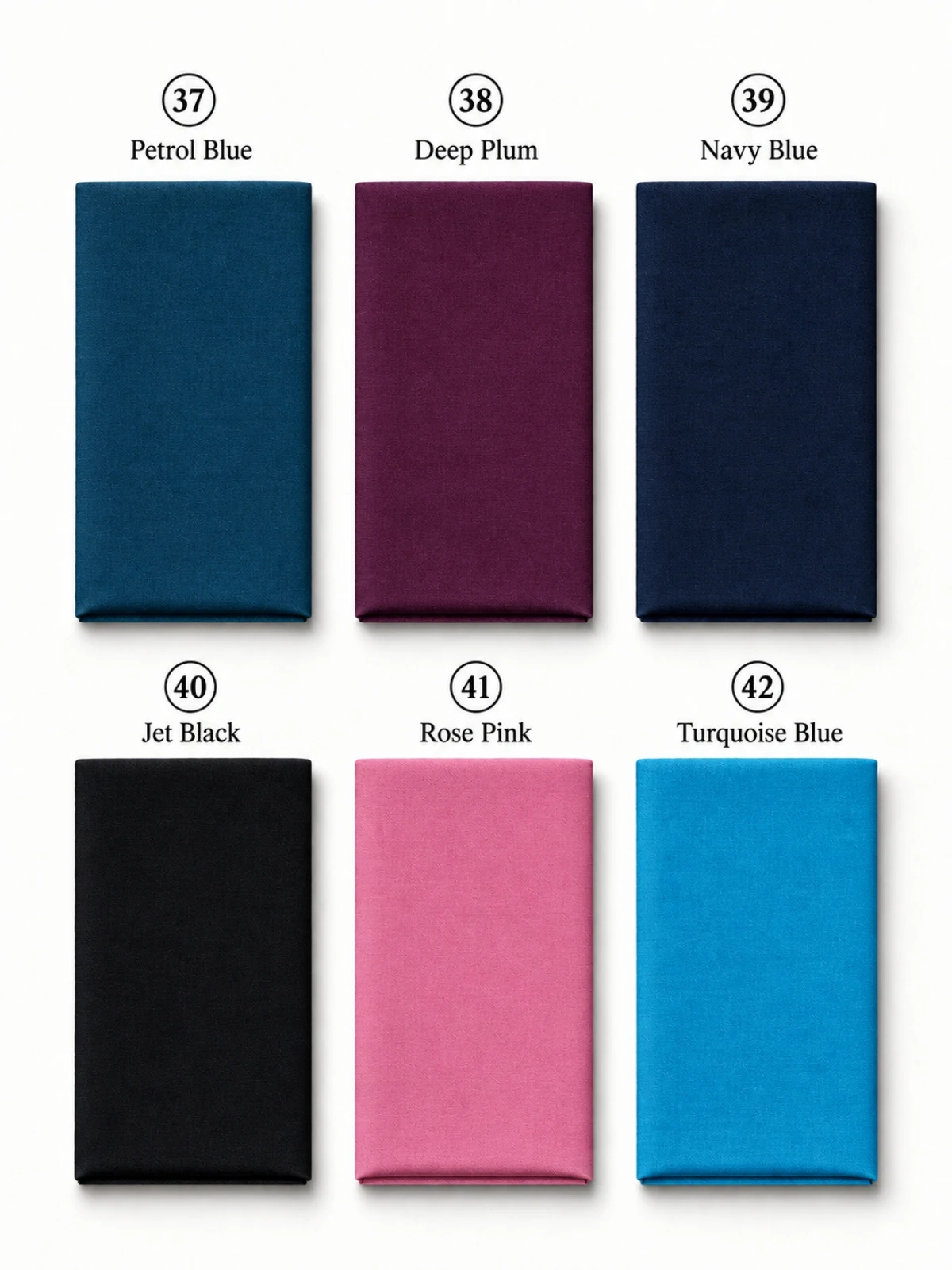 Blue Berry Spun Tex Polyester Fabric