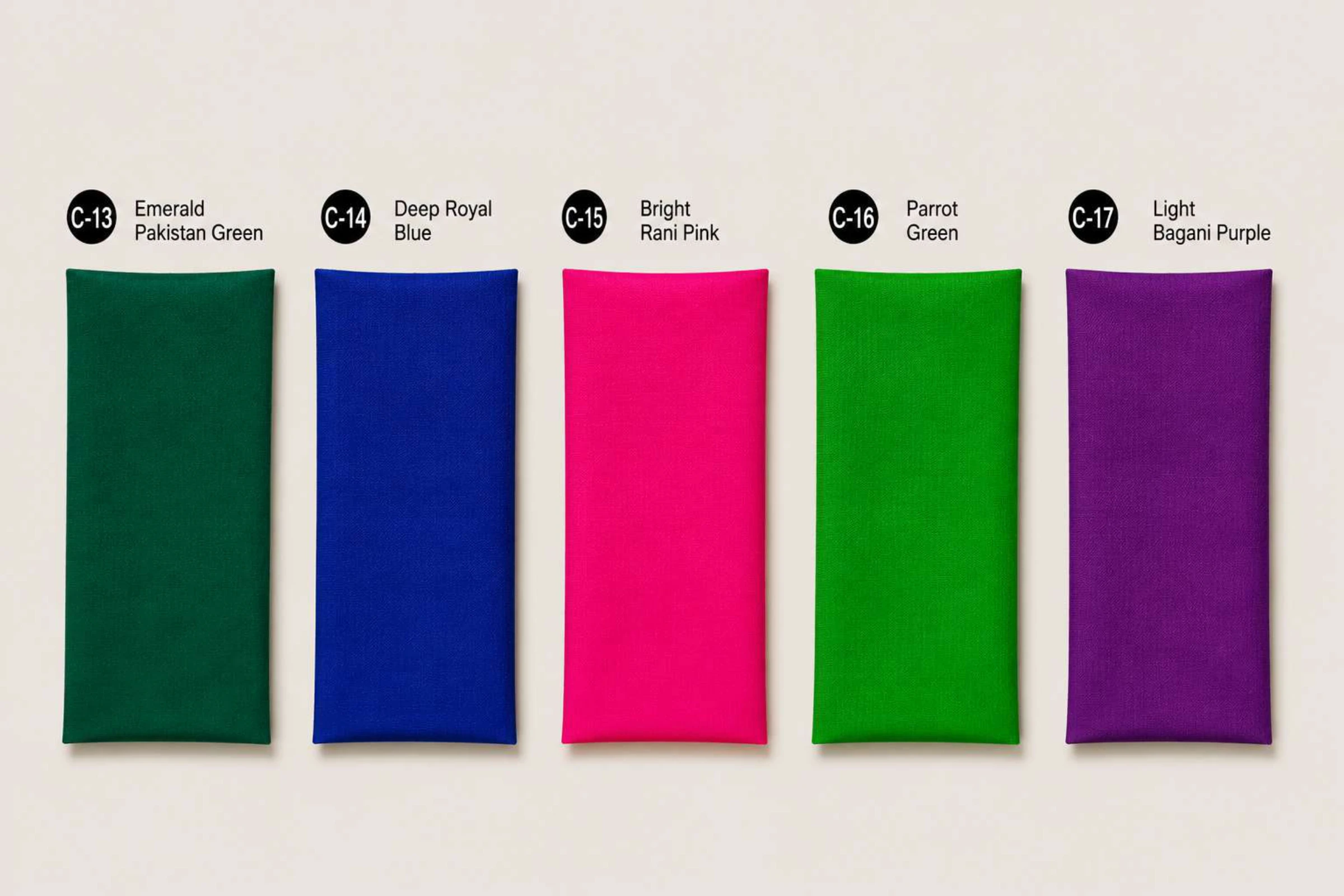 C×C Crepe Solid-Colour Garment Fabric