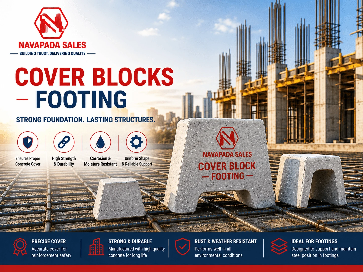 Cover Block for Footing