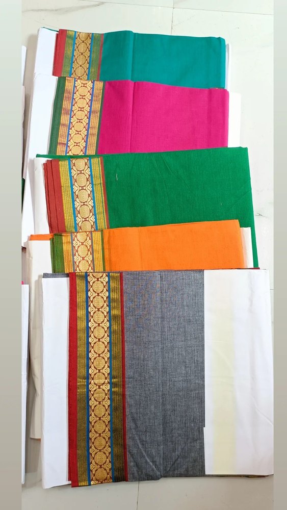 Cotton irkal navratri colors
