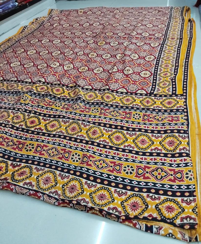 Printed Cotton Saree