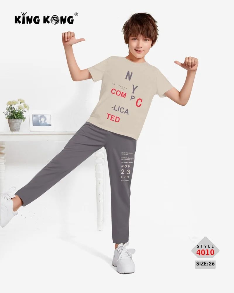 Kids Cotton T Shirts With Pant