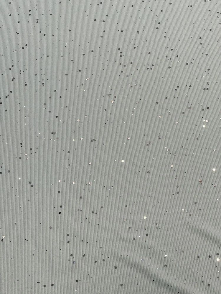 Imported Rib Sparkle Fabric