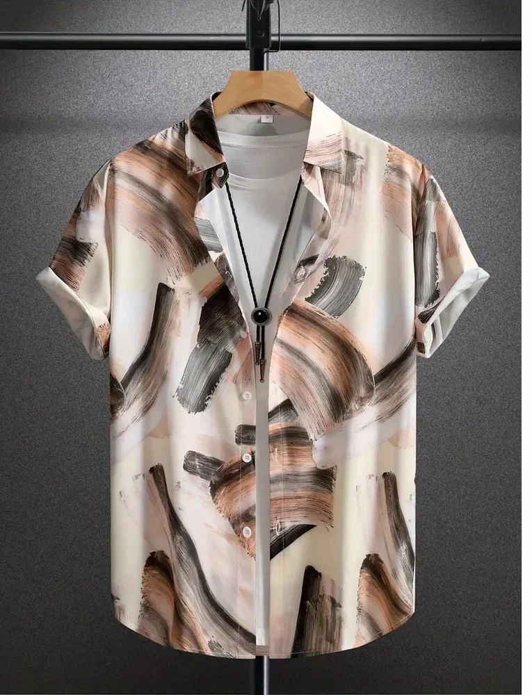 Black Polyester Mens Shirt