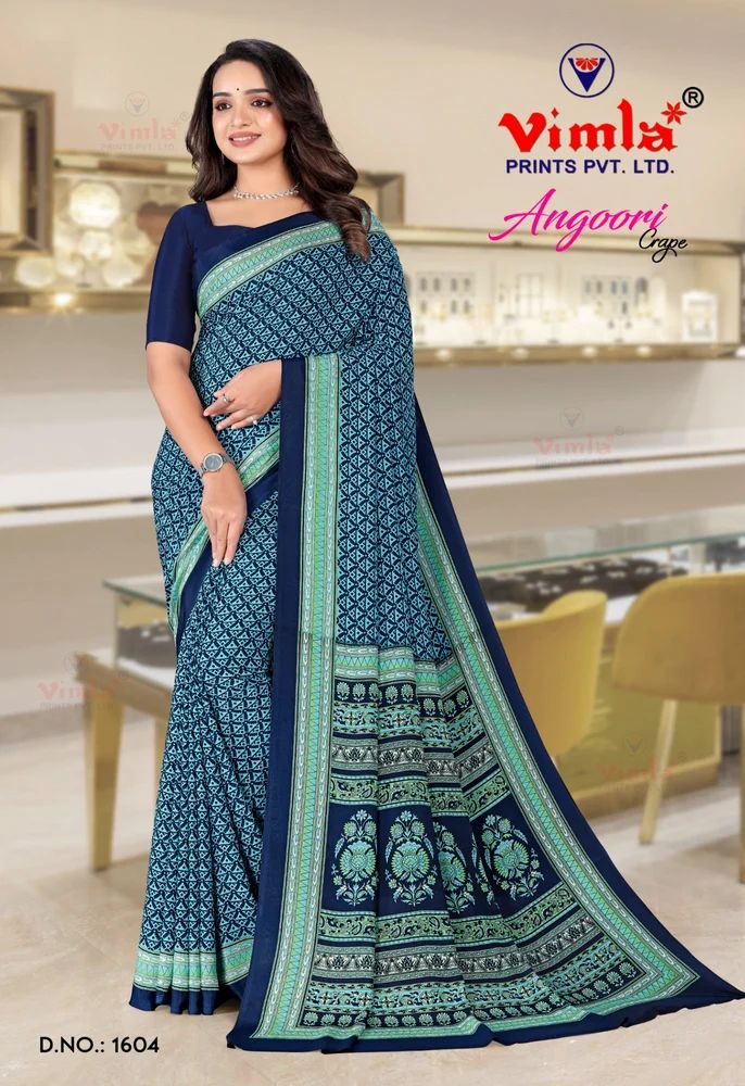 Uniform Sarees For Hospital Staff (1604_AC)