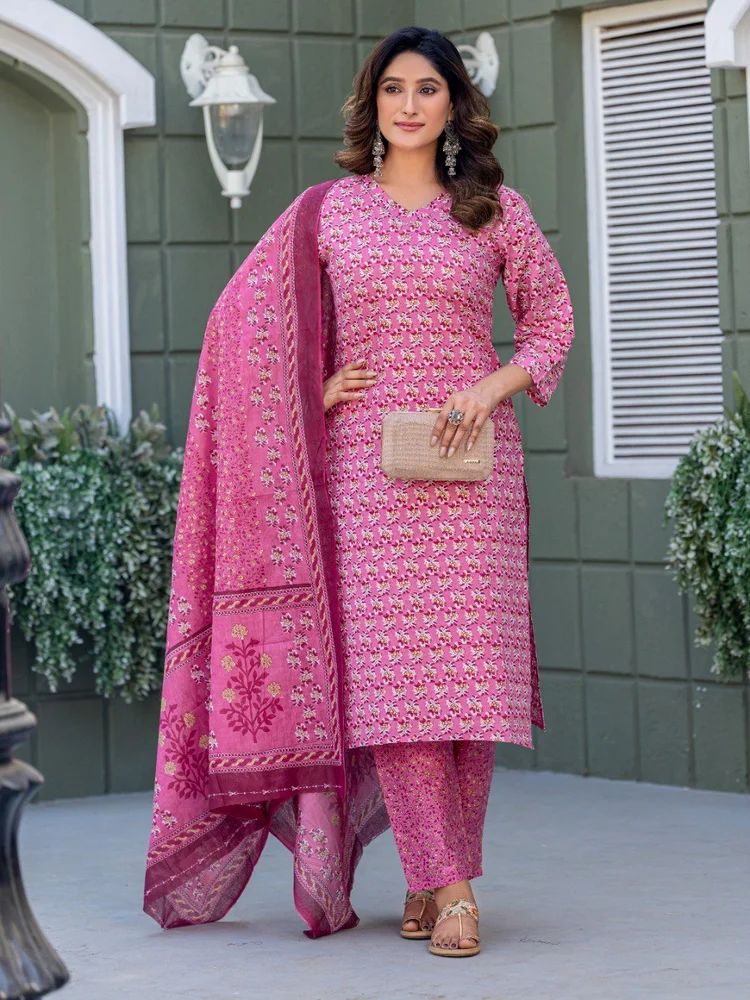 Fully Stitched Cotton Salwar Suits