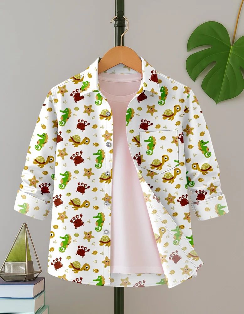 Kids Printed Shirt