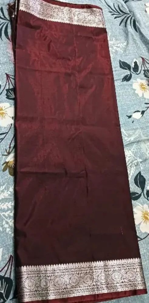 Maroon Saree