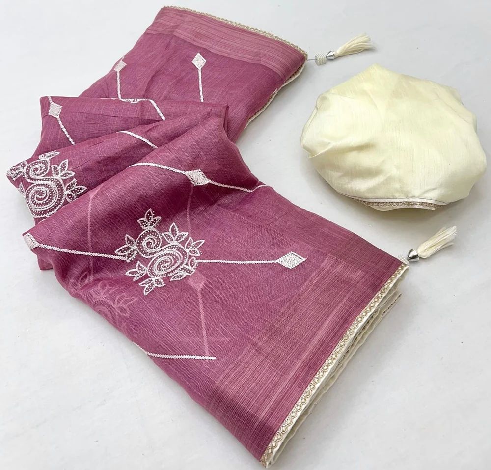 Ladies designer cotton sarees