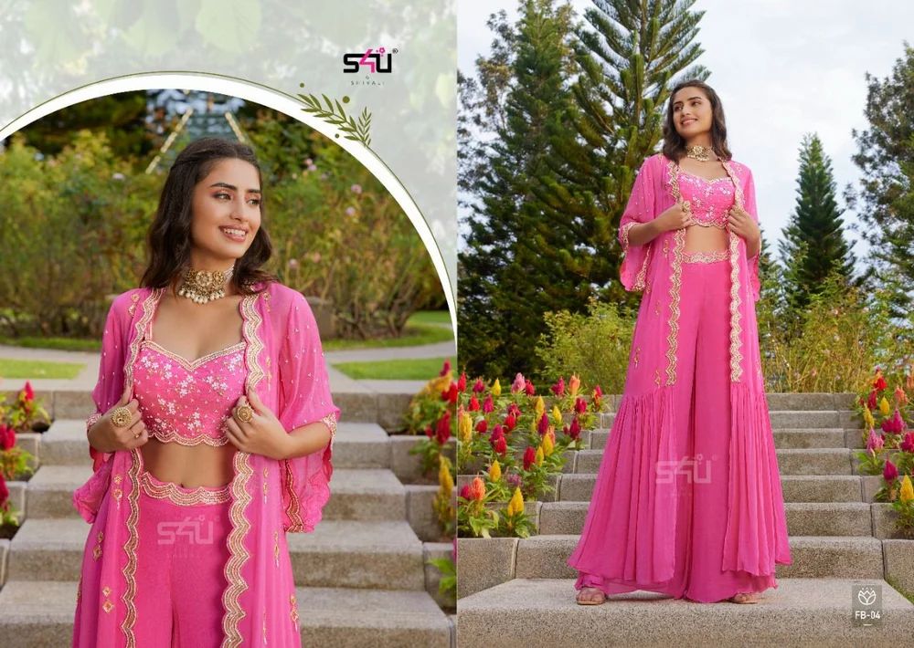Georgette S4u Kurti Wholesaler