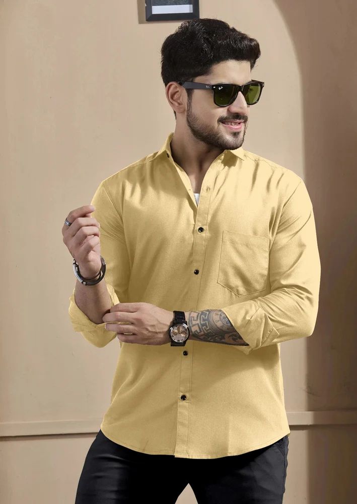 Men COTTON BLEND  Shirt