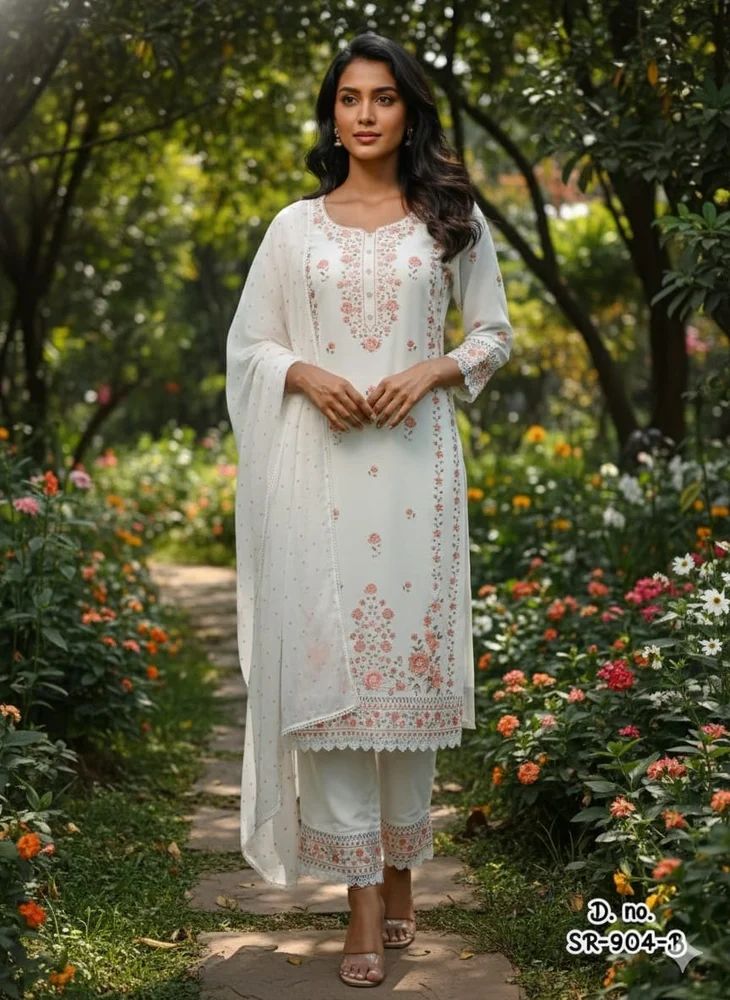 Kurta Pant Dupatta Set