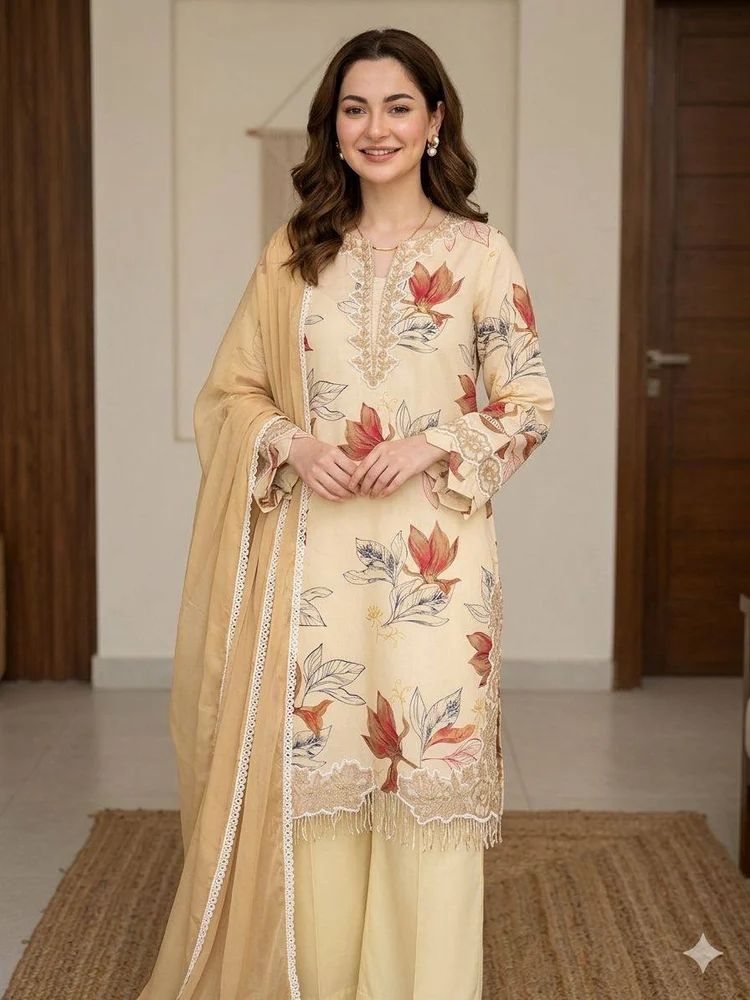 Hania Amir Style Pakistani Fashion Salwar Kameez