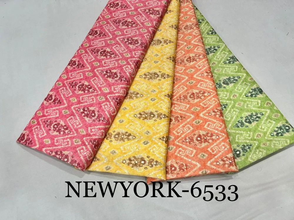 14kg Rayon Foil Print