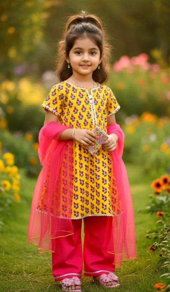Kids Girls Ethnic Dress