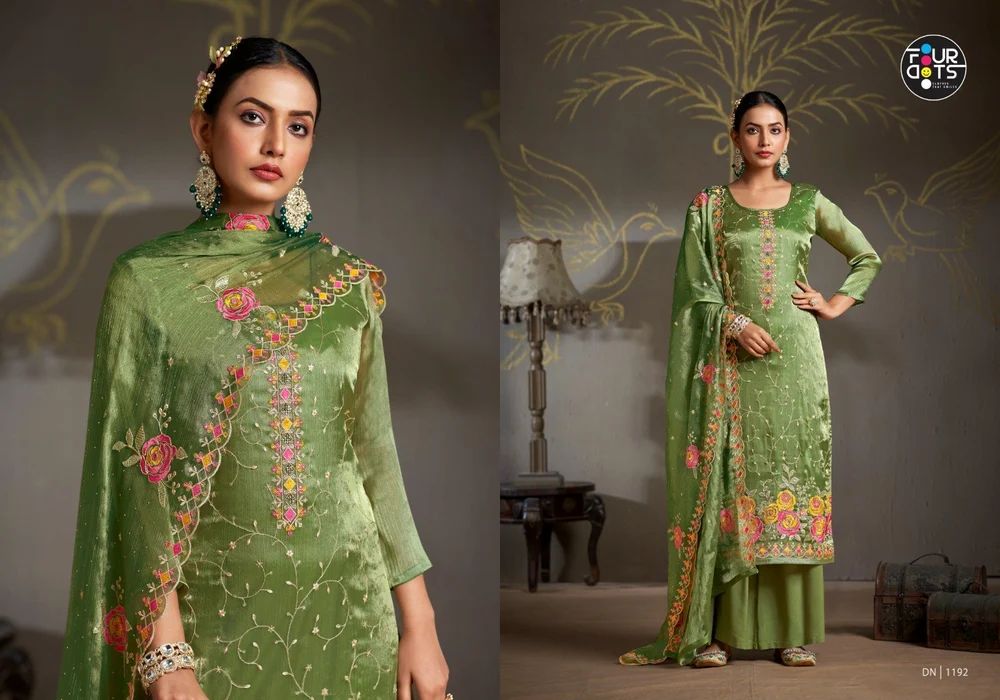 Unstitched Ladies Dress Material