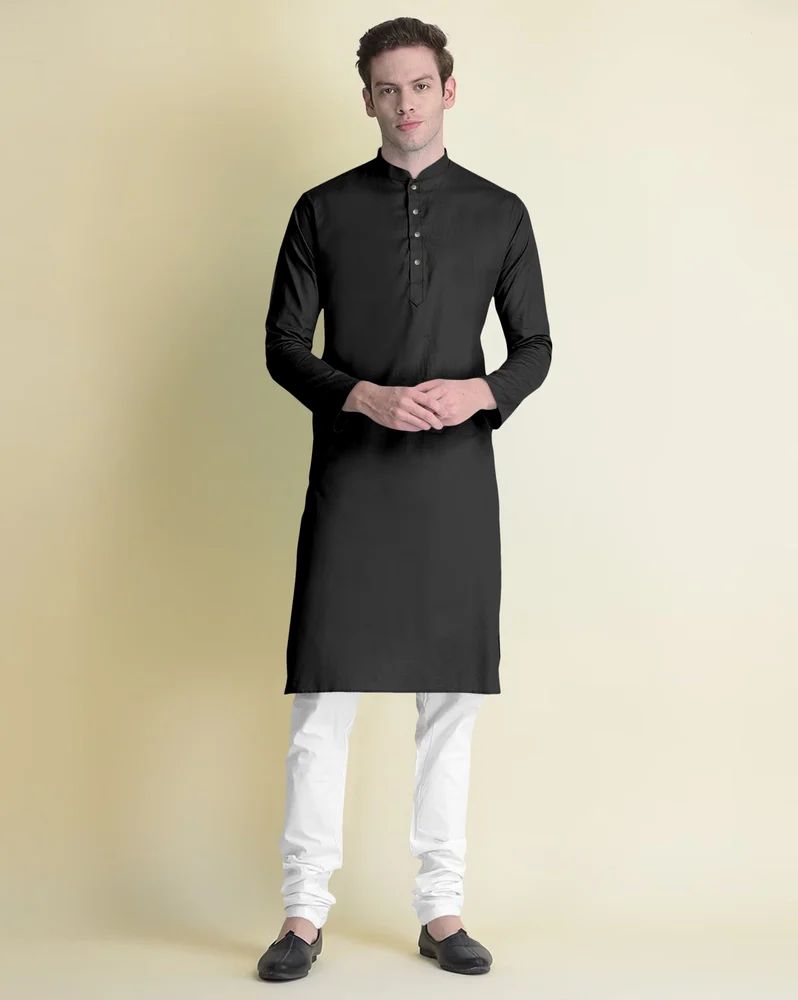 Men Plain Kurta