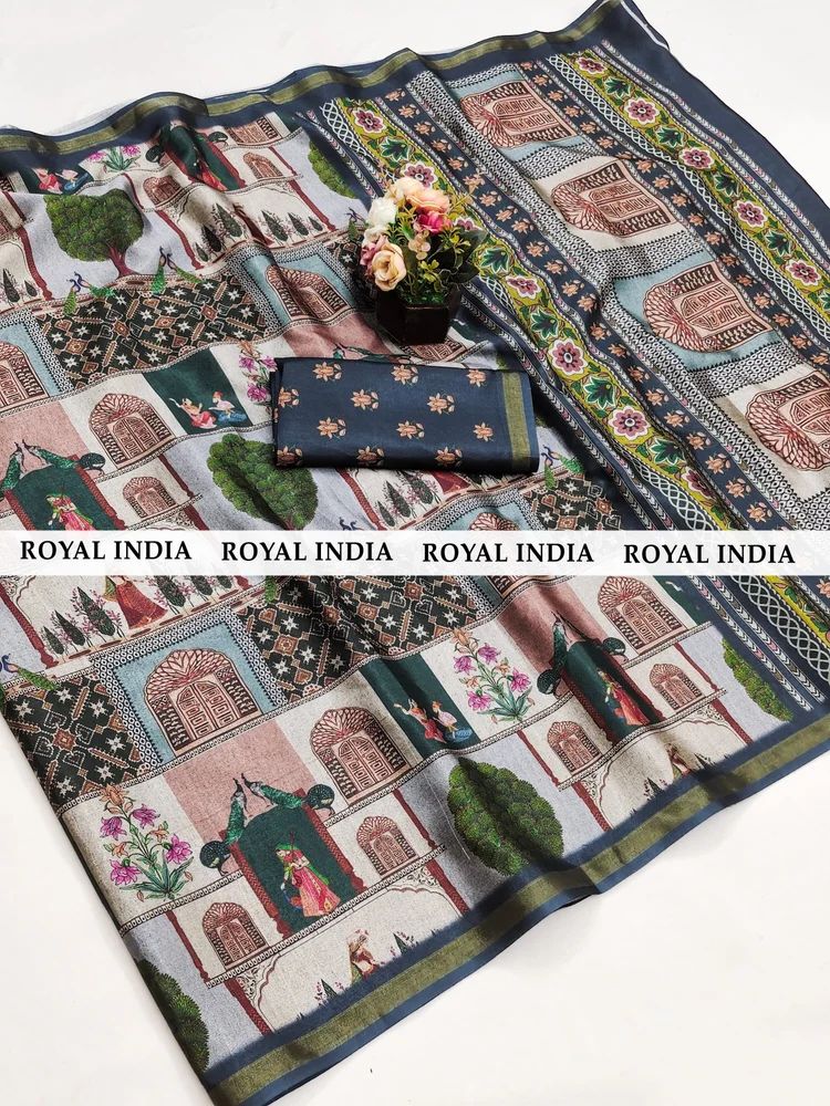 Chanderi Cotton Saree