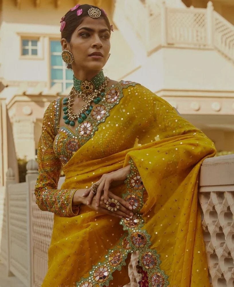 Heavy Georgette Saree