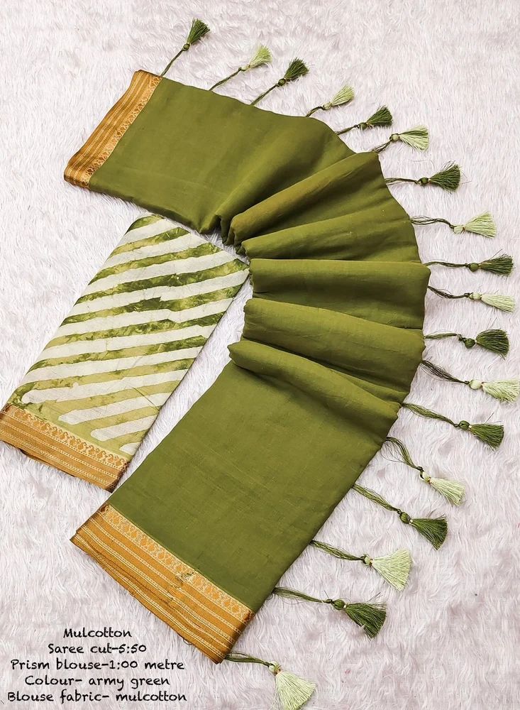 Mul Mul Cotton Saree