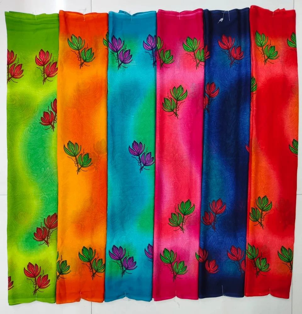 New Design Printed Saree