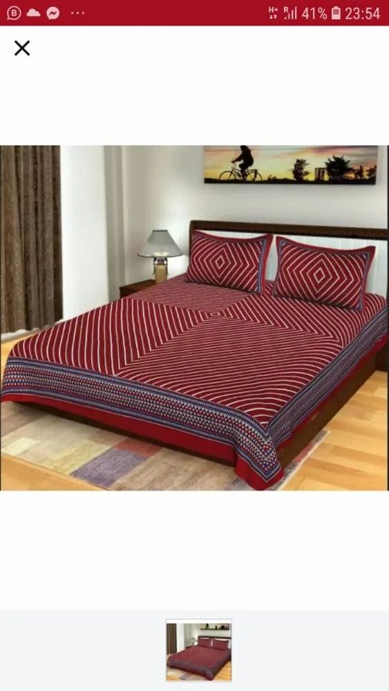Cotton Double Bed Sheets
