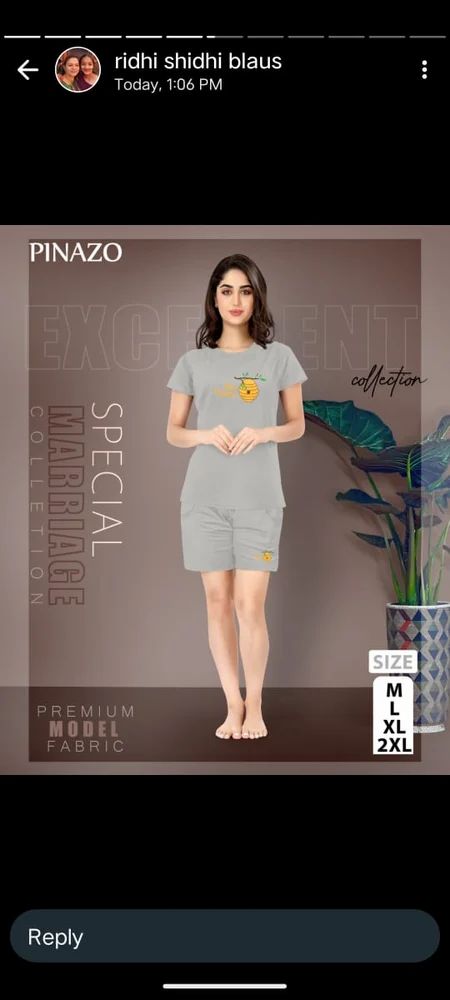 Ladies night shorts