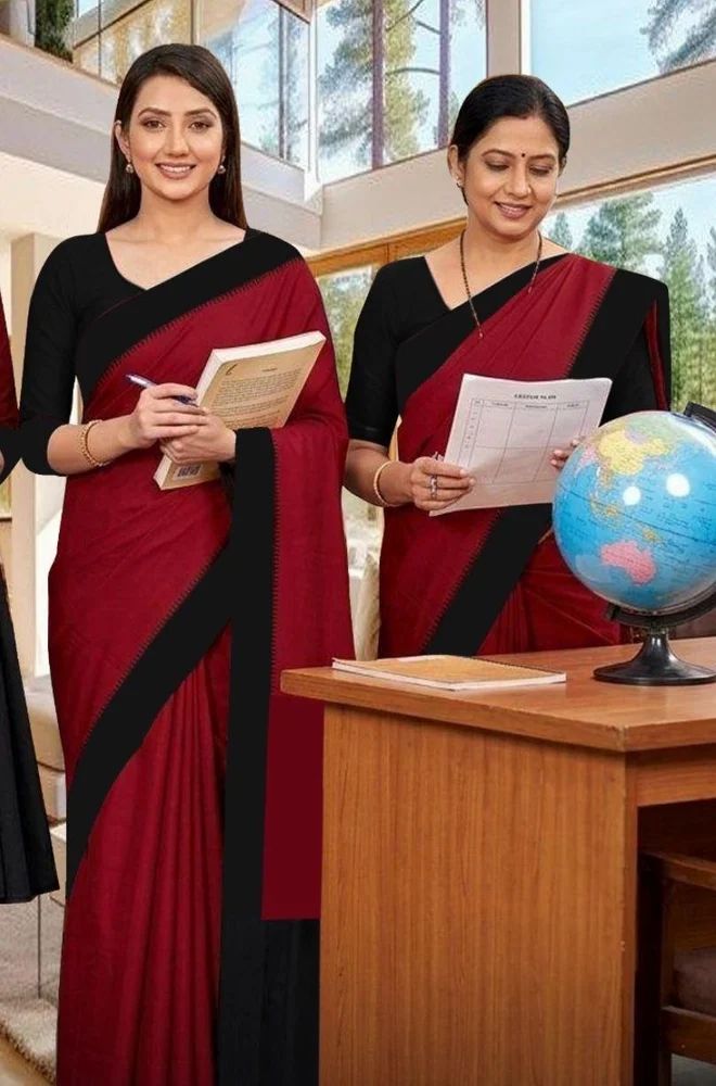uniform saree for Coal india ltd