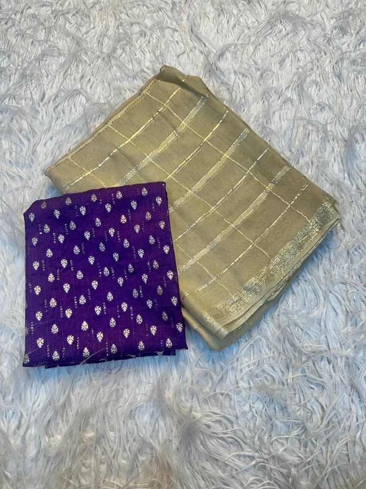 Viscose Georgette Saree