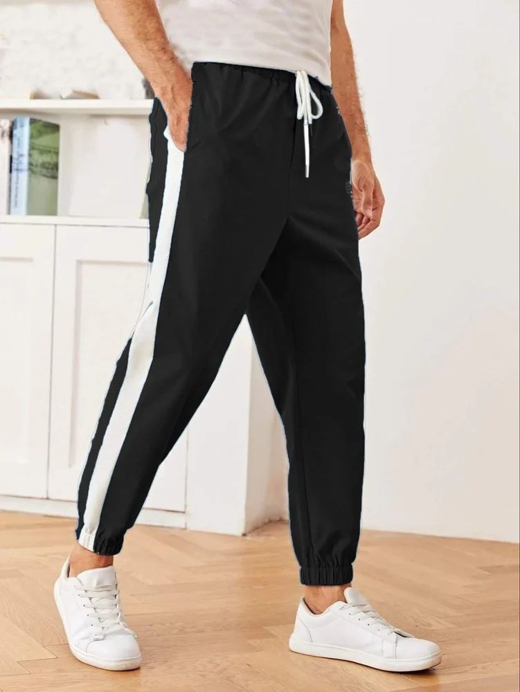 Mens Four Way Lycra Track Pants