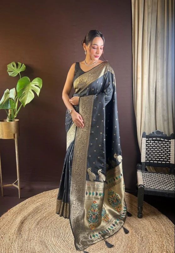 Ladies Paithani Silk Saree
